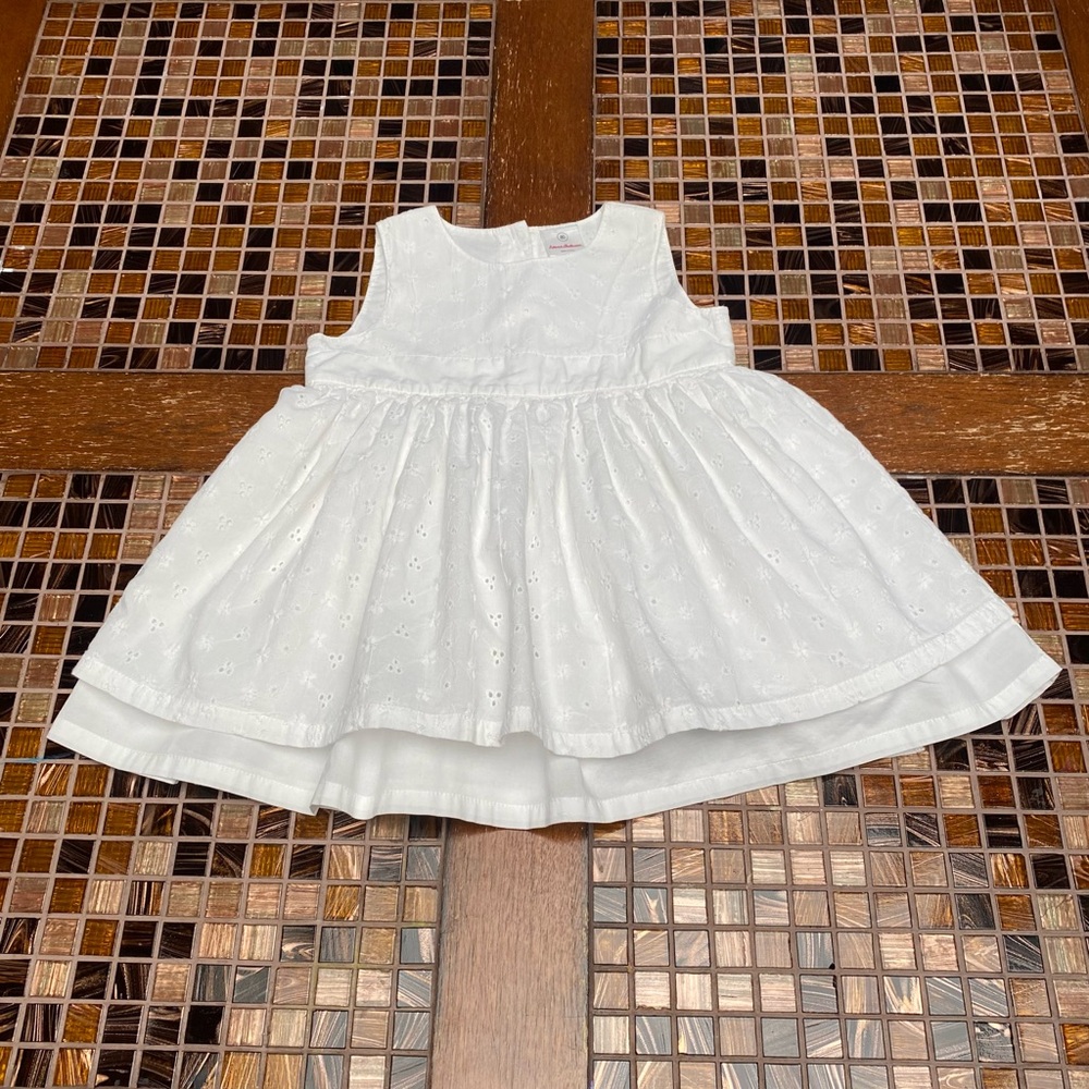 Hanna Andersson Eyelet Baby Dress